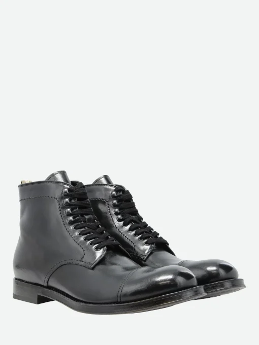 New - Admiral 005 in Nero Bufalo Boots