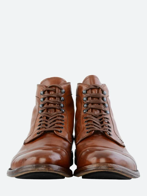 Clearance - Anatomia 16 Lace-Up Boots in Cuoio Bufalo Boots