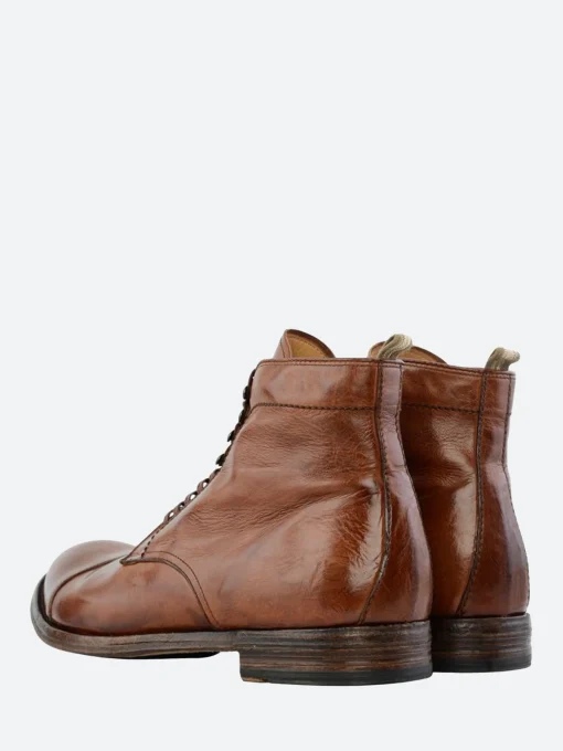 Clearance - Anatomia 16 Lace-Up Boots in Cuoio Bufalo Boots