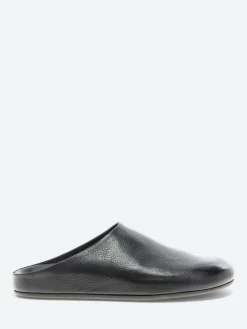 Online - Babouche 001 Mules in Nero Spalla Volanata Shoes