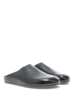 Online - Babouche 001 Mules in Nero Spalla Volanata Shoes