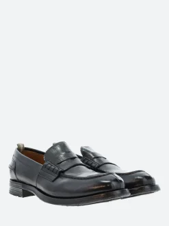 Online - Balance 011 Penny Loafers in Nero Bufalo Shoes | Loafers