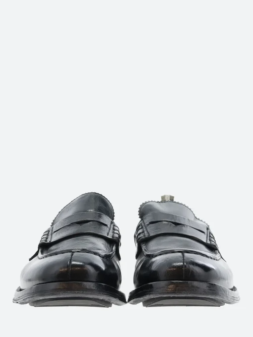 Online - Balance 011 Penny Loafers in Nero Bufalo Shoes | Loafers