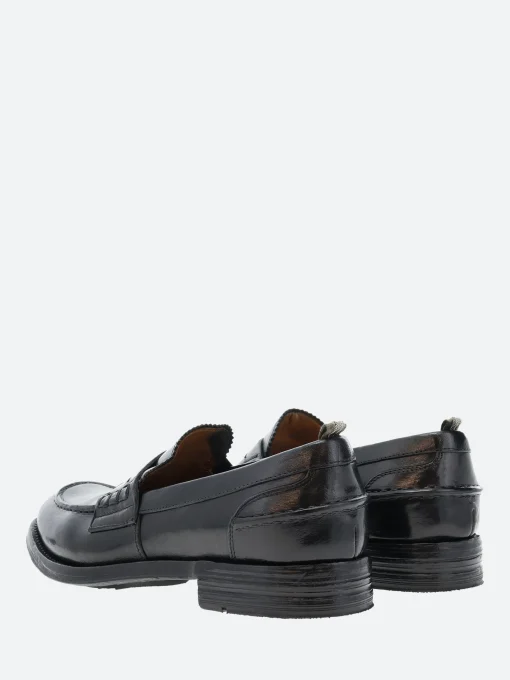 Online - Balance 011 Penny Loafers in Nero Bufalo Shoes | Loafers