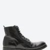 Sale - Chronicle 004 Lace-Up Boots in Nero Ignis Boots