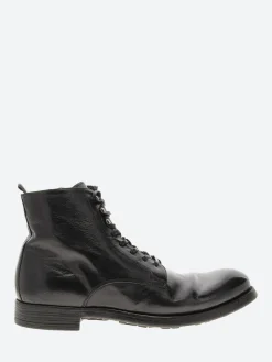 Sale - Chronicle 004 Lace-Up Boots in Nero Ignis Boots