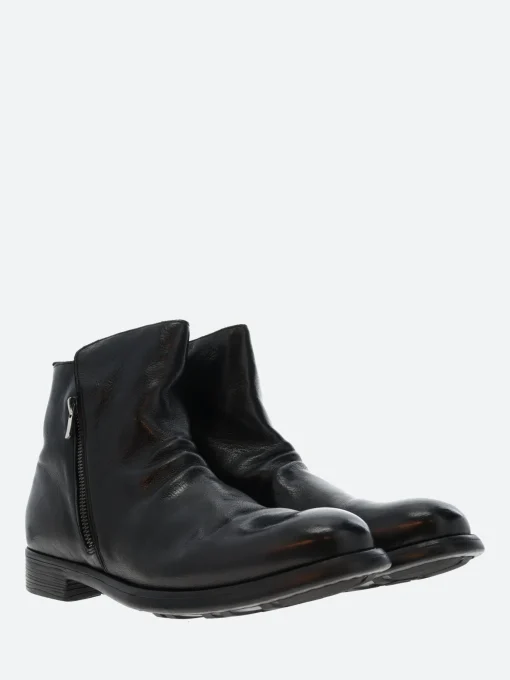Outlet - Chronicle 042 Ankle Boots in Nero Ignis Boots