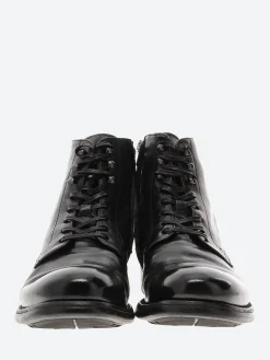 Sale - Chronicle 004 Lace-Up Boots in Nero Ignis Boots