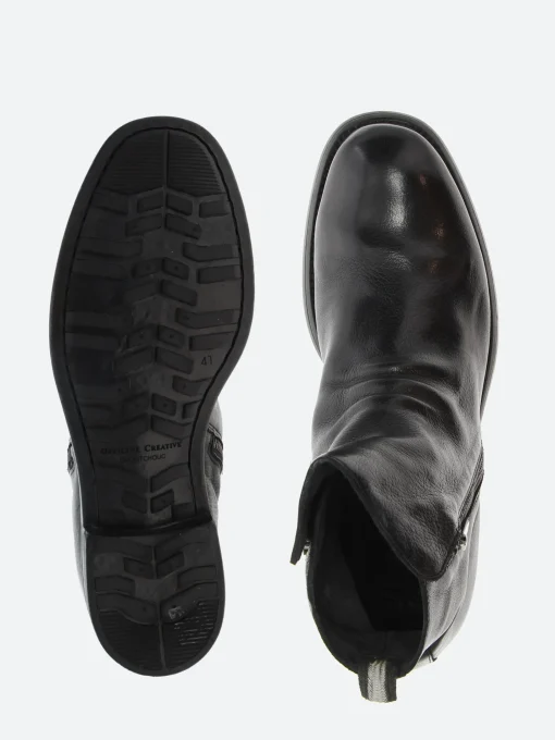 Outlet - Chronicle 042 Ankle Boots in Nero Ignis Boots