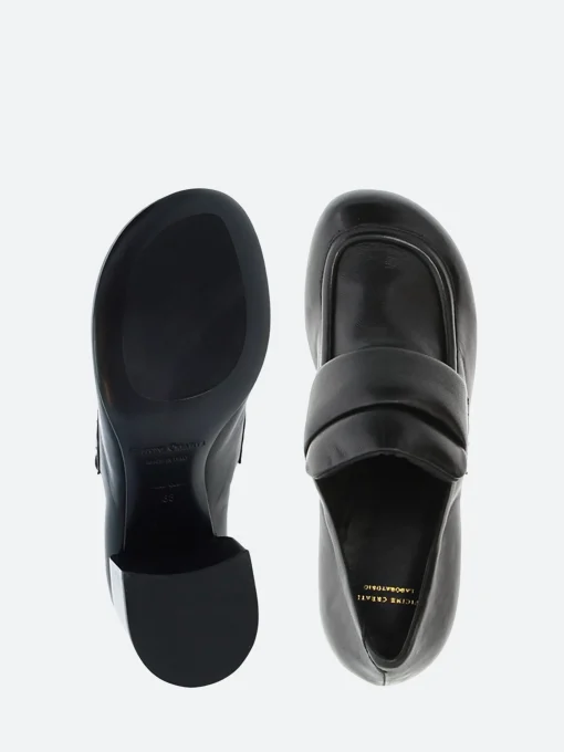 New - Ethel 001 in Nero Guant (Black) Women Shoes | Loafers