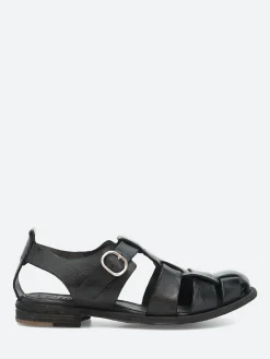 Outlet - Lexikon 536 in Nero Ignis Women Sandals