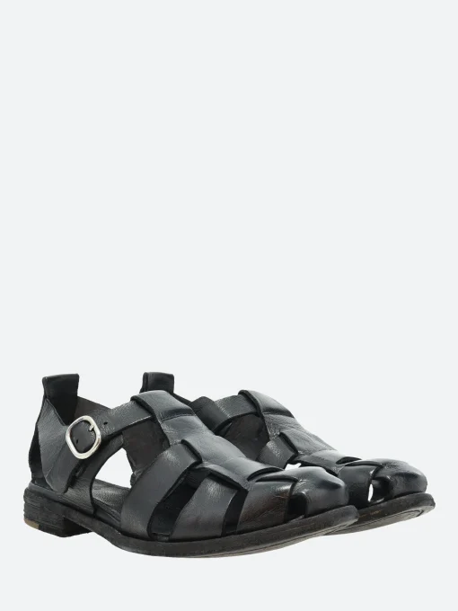 Outlet - Lexikon 536 in Nero Ignis Women Sandals
