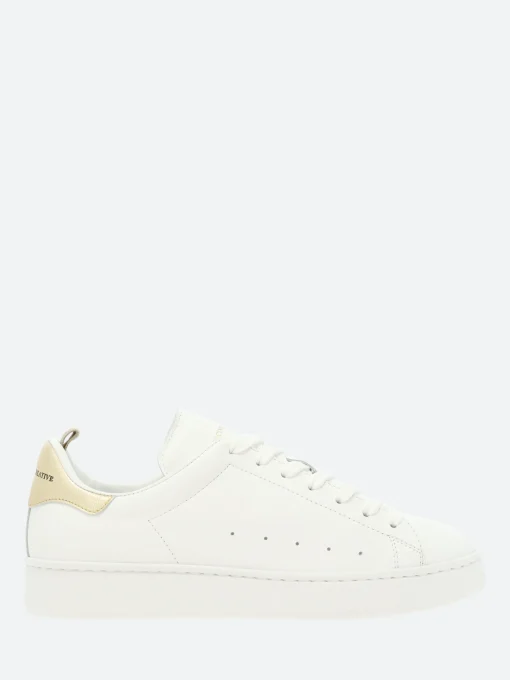 Online - Mower 100 in Bianco and Oro Women Sneakers