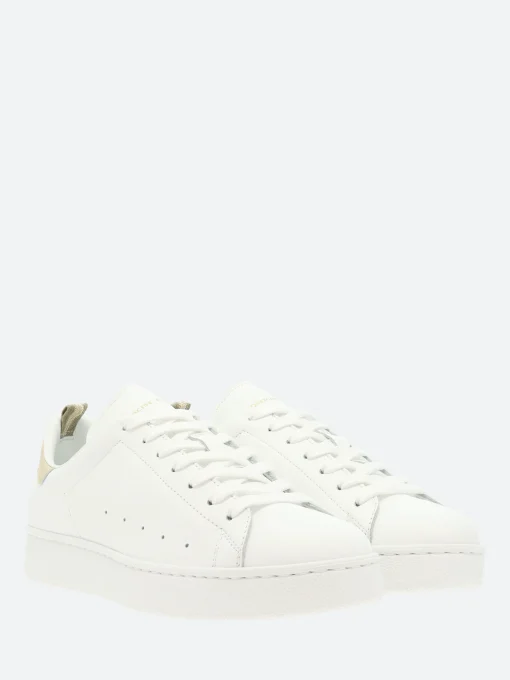 Online - Mower 100 in Bianco and Oro Women Sneakers