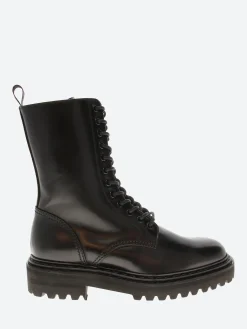 Sale - Provence 027 Combat Boots in Nero Mountain Women Overalls & Jumpsuits | Boots