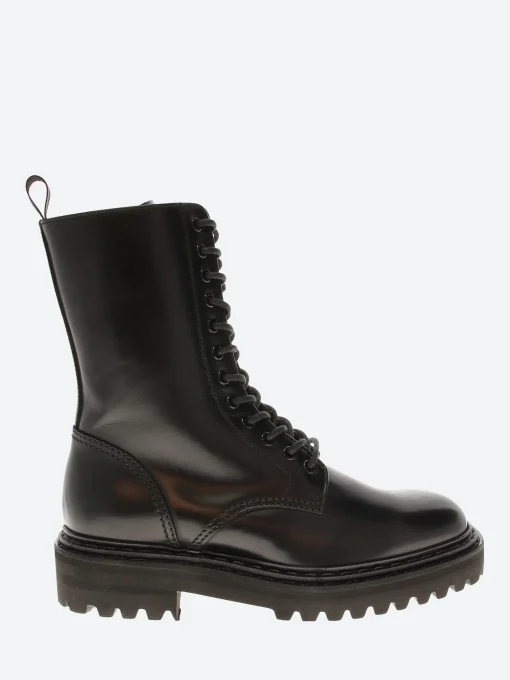 Sale - Provence 027 Combat Boots in Nero Mountain Women Overalls & Jumpsuits | Boots