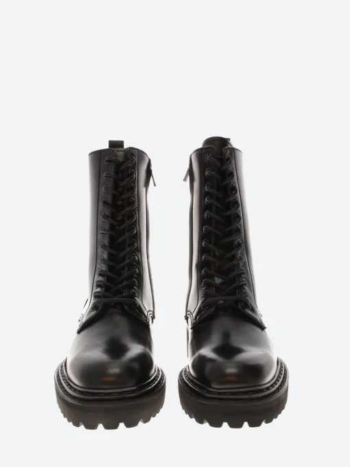 Sale - Provence 027 Combat Boots in Nero Mountain Women Overalls & Jumpsuits | Boots
