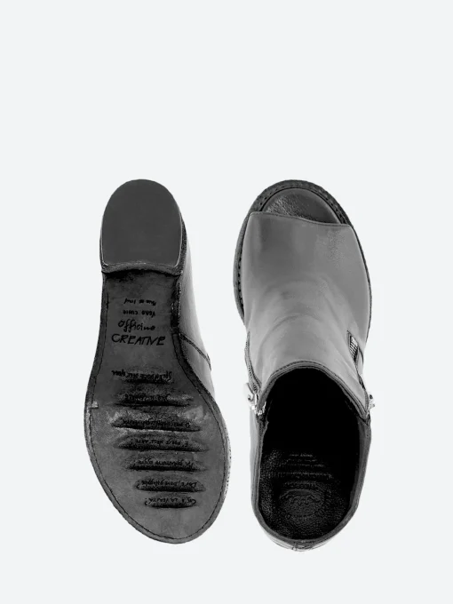 Sale - Resnais 028 in Nero Ignis Women Sandals