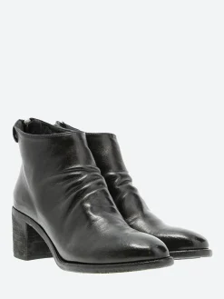 Clearance - Sarah 001 Zipped Ankle Boots in Nero Ignis Women Overalls & Jumpsuits | Heels