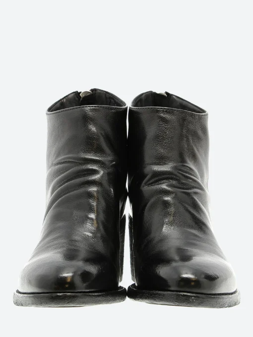 Clearance - Sarah 001 Zipped Ankle Boots in Nero Ignis Women Overalls & Jumpsuits | Heels