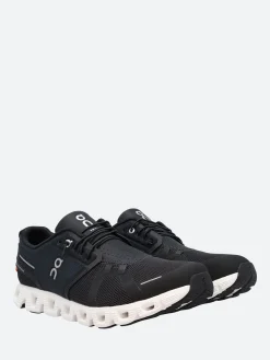 Outlet - Cloud 5 in Black and White Sneakers