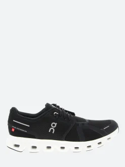Online - Men's Cloud 6 in Black and White Sneakers