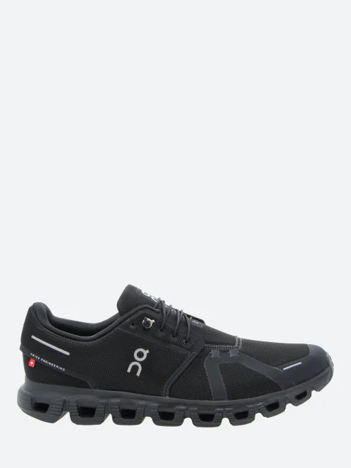 Fashion - Men's Cloud 6 in Black and Black Sneakers