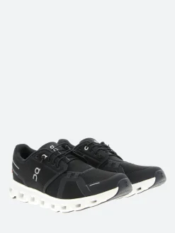 Online - Men's Cloud 6 in Black and White Sneakers