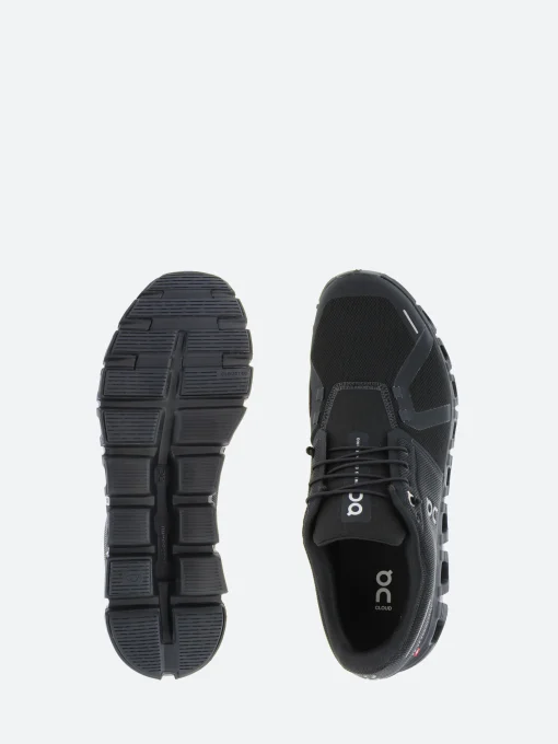 Fashion - Men's Cloud 6 in Black and Black Sneakers