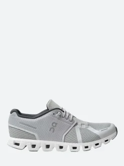 Fashion - Men's Cloud 5 Running Shoes in Glacier and White Sneakers
