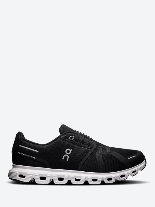 Discount - Women's Cloud 6 in Black and White Women Sneakers