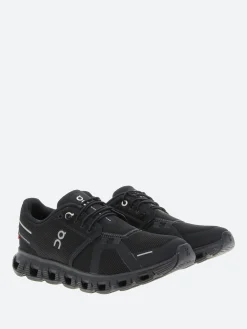 New - Women's Cloud 6 in Black and Black Women Sneakers