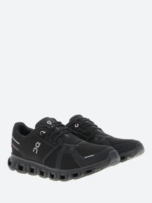 New - Women's Cloud 6 in Black and Black Women Sneakers