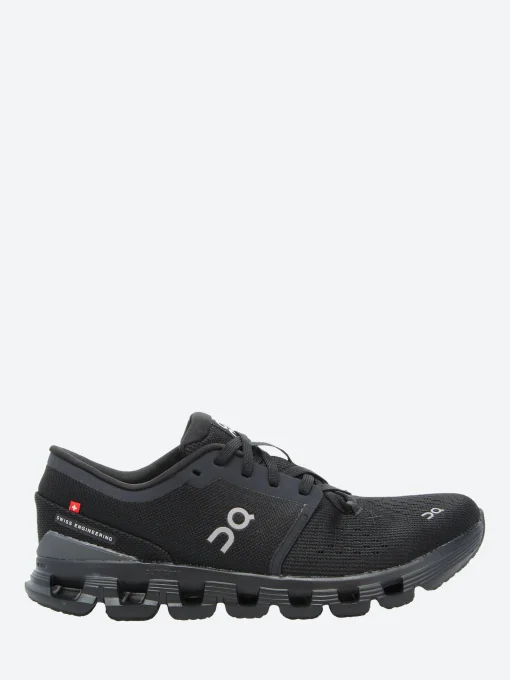 Online - Women's Cloud X 4 in Black and Eclipse Women Sneakers
