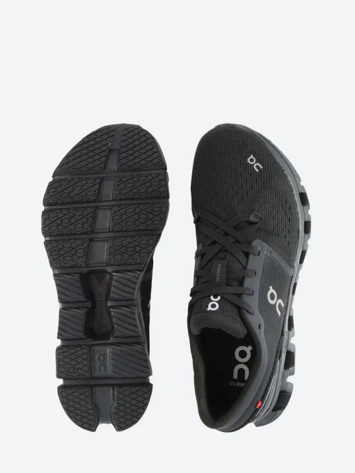 Online - Women's Cloud X 4 in Black and Eclipse Women Sneakers