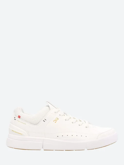 Best Running - Men's The Roger Centre Court in White and Gum Sneakers