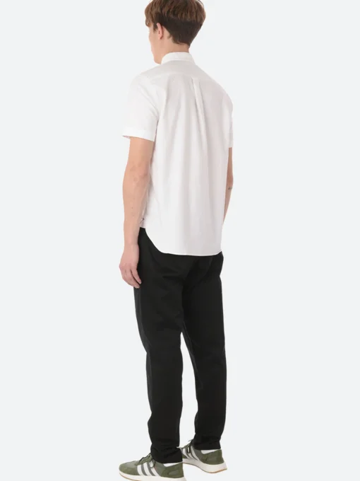 Hot Oxford Pullover Short Sleeve Button-Down Shirt Button-Ups