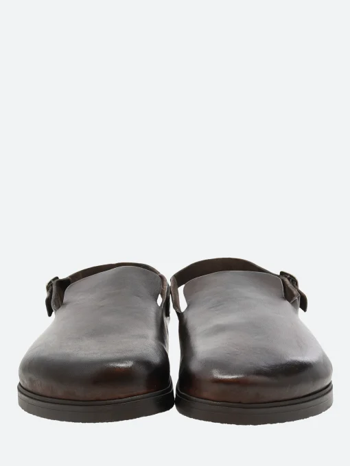 Fashion Ozer in Nero Tcapo Slides | Shoes