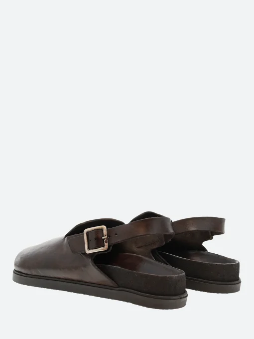 Fashion Ozer in Nero Tcapo Slides | Shoes