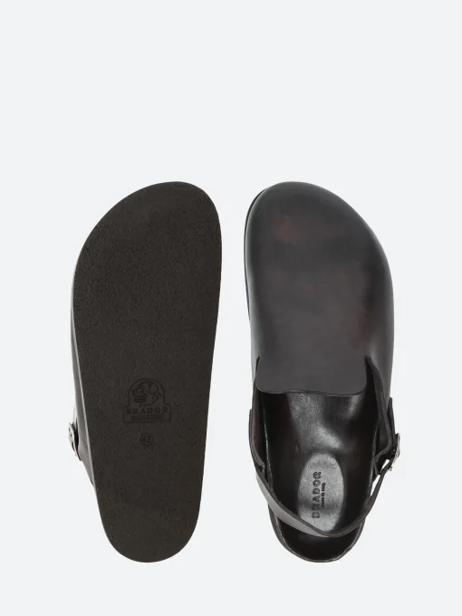 Fashion Ozer in Nero Tcapo Slides | Shoes