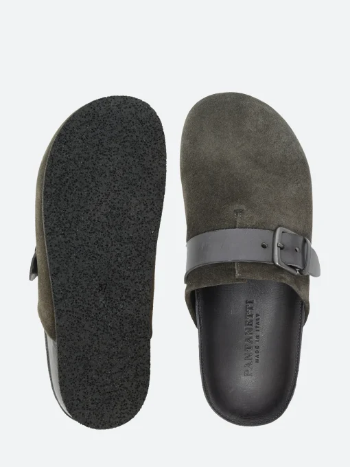Sale - 17076A Mules in Smoke Lagos Women Shoes | Overalls & Jumpsuits