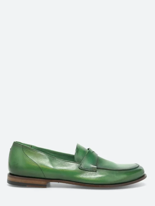 Sale - 17030E Loafers in Kiwi Lagos Women Shoes | Loafers