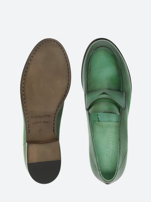 Sale - 17030E Loafers in Kiwi Lagos Women Shoes | Loafers
