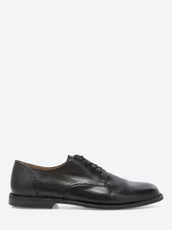 Clearance - 18503F Derby Shoes in Nero Sampei Shoes | Lace-Up Shoes