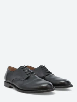 Clearance - 18503F Derby Shoes in Nero Sampei Shoes | Lace-Up Shoes