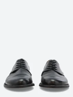 Clearance - 18503F Derby Shoes in Nero Sampei Shoes | Lace-Up Shoes