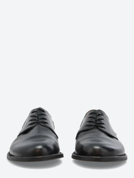 Clearance - 18503F Derby Shoes in Nero Sampei Shoes | Lace-Up Shoes