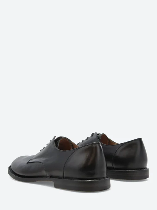Clearance - 18503F Derby Shoes in Nero Sampei Shoes | Lace-Up Shoes