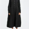 Discount - Classic Crinkle Dress in Women Dresses