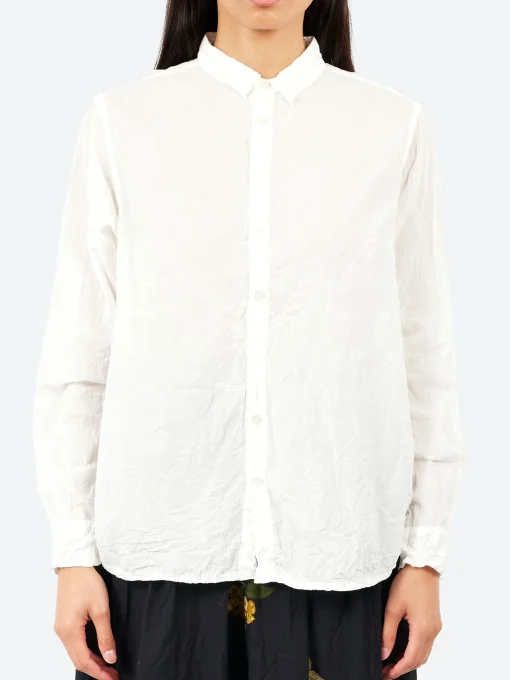 Outlet - Classic Crinkle Shirt in White Women Tops & Blouses | Overalls & Jumpsuits